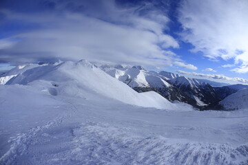 View From Kondracka Przełęcz, Dolina Cicha, Dolina Kondratowa, Tatra Mountains