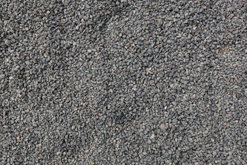 Gray gravel texture