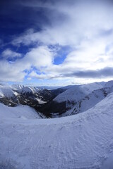 Fototapeta premium View From Kondracka Przełęcz, Dolina Cicha, Dolina Kondratowa, Tatra Mountains