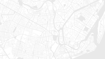 Digital web white map of madalena
