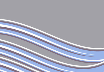 Simple background with waving lines pattern and some copy space area