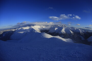 Obraz premium Kondratowa Valley in Winter, Tatra Mountains