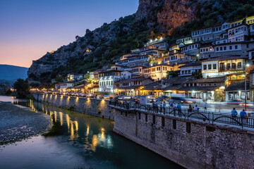 Berat is one of the oldest towns in Albania known for the Ottoman houses