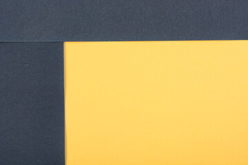 Blue and pink pastel color paper geometric flat lay background