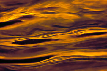 Golden Hour Flowing Aura Background