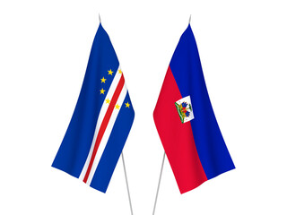 Republic of Cabo Verde and Republic of Haiti flags