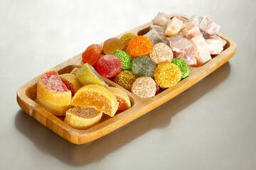 Traditional and various Turkish delights