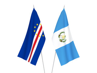 Republic of Cabo Verde and Republic of Guatemala flags