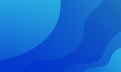 Blue wave abstract background. Vector illustration