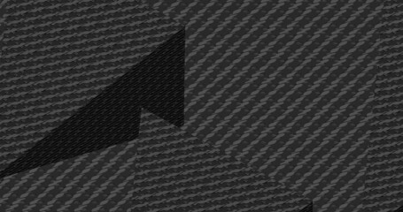 Obraz premium Render with abstract black and gray background with triangles