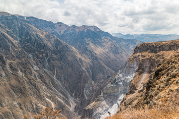 Fototapeta premium The world's deepest canyon Colca in Peru