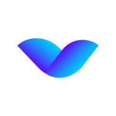 V letter logo concept. Creative modern design template. Abstract V letter logo. Symbol for Corporate Business