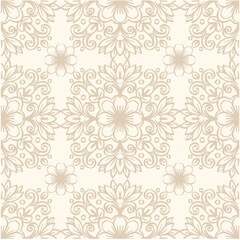 Floral Classic Seamless Pattern Illustrations