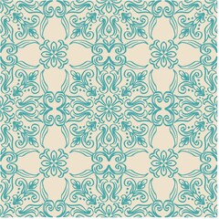 Floral Classic Seamless Pattern Illustrations