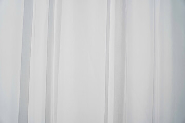 Obraz premium white background with pattern, texture of white fabric, curtain, tulle 