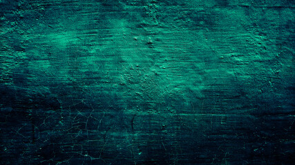 dark green grunge abstract concrete wall texture background