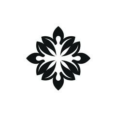 Human People Yoga Meditation Flower Health Design Logo Ornament Pattern