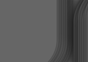 3d abstract monochrome background - gray