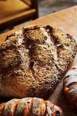 Fermented Rye Bread and Whole Wheat Bread