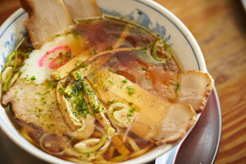 Japanese ramen in a bowl