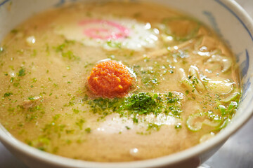 Japanese ramen in a bowl