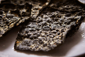 Bugak,Vegetable and Seaweed Chips   