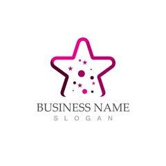 Star icon Template vector illustration
