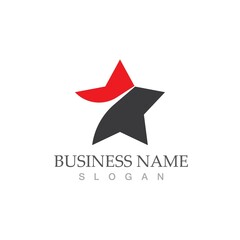 Obraz premium Star icon Template vector illustration