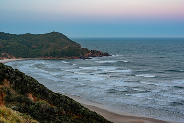 Obraz premium Sunset sky at the beach called 