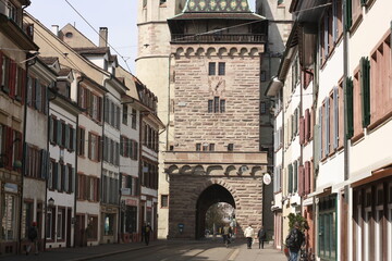 old tower in the old town