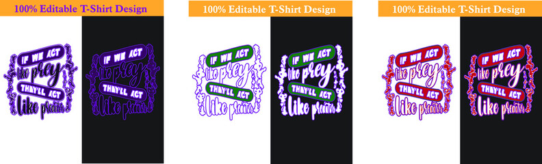 Typography T-Shirt Design for men, women, and teenagers. © Sheikh