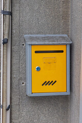 Yellow Mail Box