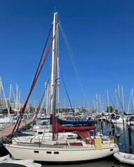 Yacht harbor, Damp, Baltic Sea