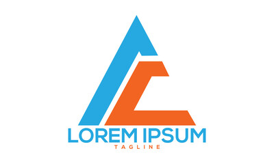 Unique letter logo Modern and minimalist vector and abstract logo