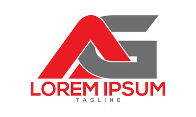 Unique letter logo Modern and minimalist vector and abstract logo