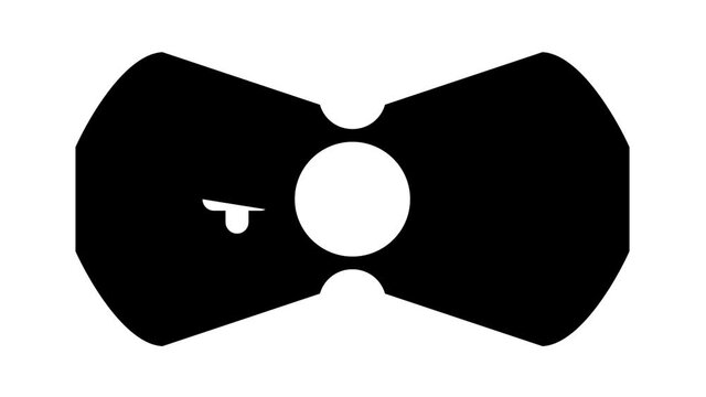 stimulant for press animated glyph icon stimulant for press sign. isolated on white background