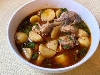 Aloo Chicken