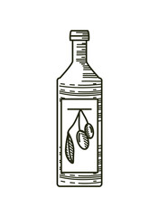 oil olive bottle