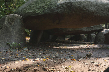 An ancient Dolmen in the province of Drenthe, The Netherlands
