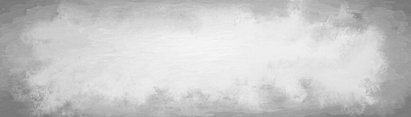 White grey watercolor background painting with a cloudy distressed texture and marbled grunge, soft gray or silver vintage colors