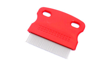 Lice comb. With tight teeth, this comb is able to attract lice and their eggs. 