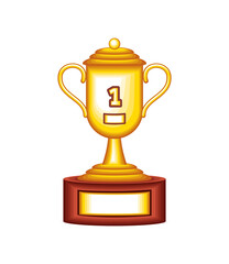 golden award trophy