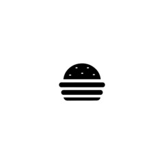 Burger icon illustration design