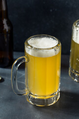 Cold Refreshing Lager Beer in a Mug