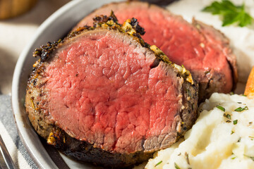 Homemade Grassfed Roast Beef Tenderloin