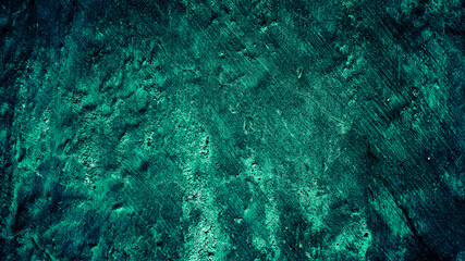 dark green grunge abstract concrete wall texture background