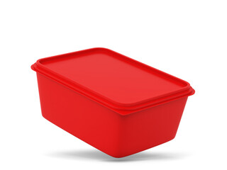 Plastix food container mockup