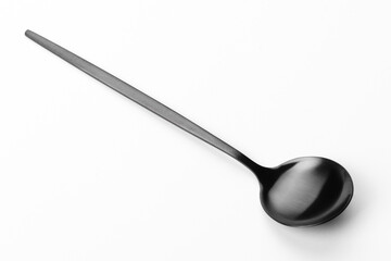 Beautiful tablespoon isolated on a white background