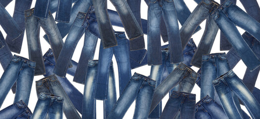 Jeans Hosen Hintergrund - Freigestellt