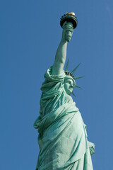 Fototapeta premium The iconic Statue of Liberty in New York city, USA.